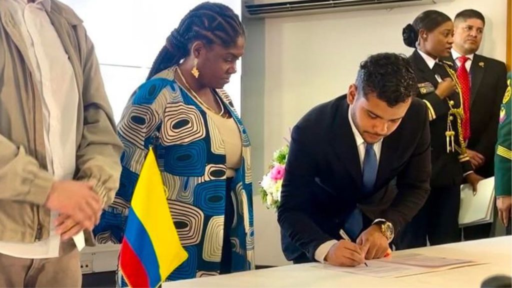 Vicepresidenta Francia Márquez con Juan Bernardo López
